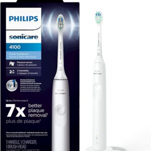 Philips Sonicare 4100 Power Toothbrush, White HX3681/23