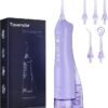 TOVENDOR Electric Water Flosser, Cordless Dental Oral Irrigator – 3 Modes (300ML, Waterproof Waterflosser)