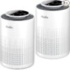 2 Pack Air Purifiers for Home with HEPA Filters, AP070B